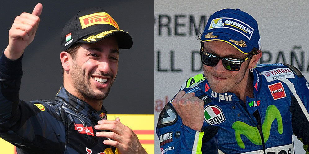 Daniel Ricciardo Akui Ingin Ikuti Jejak Valentino Rossi