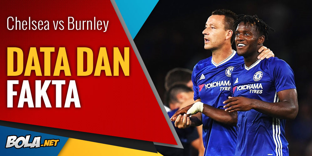 Data dan Fakta Premier League: Chelsea vs Burnley