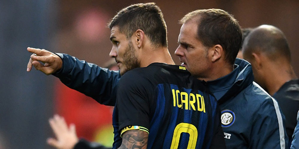 De Boer: Icardi, Messi Saja Tak Berpuas Diri