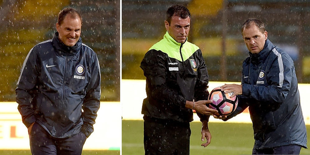 Debut Frank de Boer di Inter Tertunda Debut Frank de Boer di Inter Tertunda
