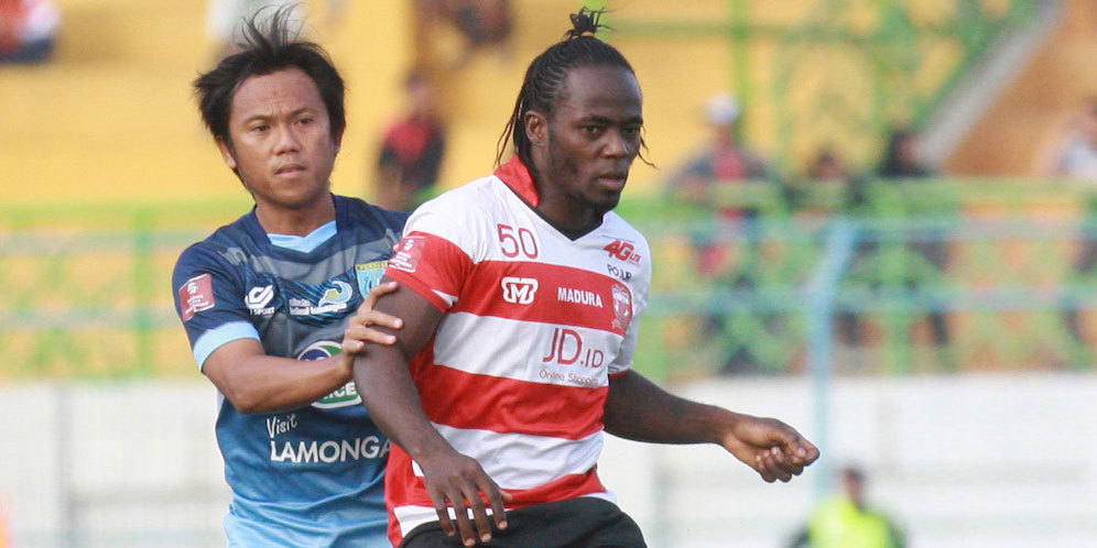 Erick Weeks Ketagihan Cetak Gol Bagi Madura United