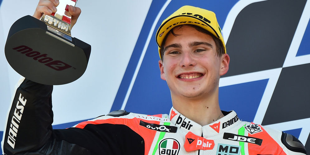 Lorenzo Baldassarri (c) AFP