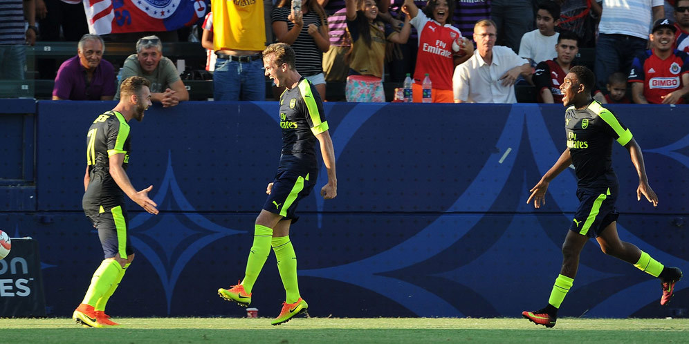 Arsenal Tundukkan Chivas Guadalajara 3-1