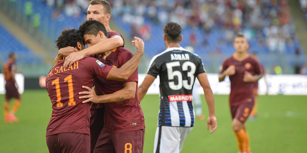 Hasil Pertandingan AS Roma vs Udinese: Skor 4-0