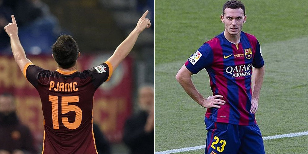 Vermaelen Pakai Nomor Pjanic di Roma