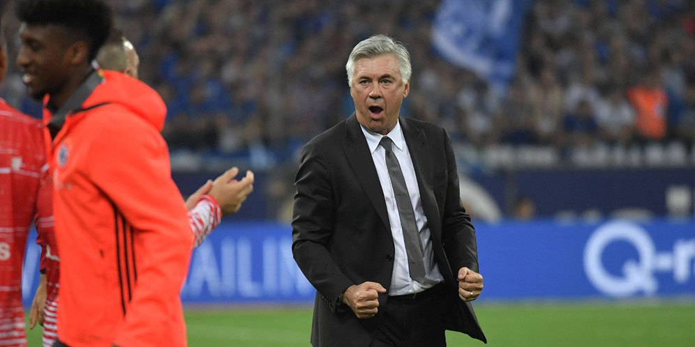 Tak Selamanya Ancelotti Kalem di Pinggir Lapangan