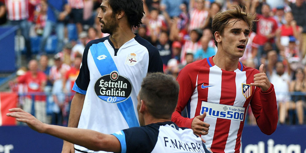 Hasil Pertandingan Atletico Madrid vs Deportivo La Coruna: Skor 1-0