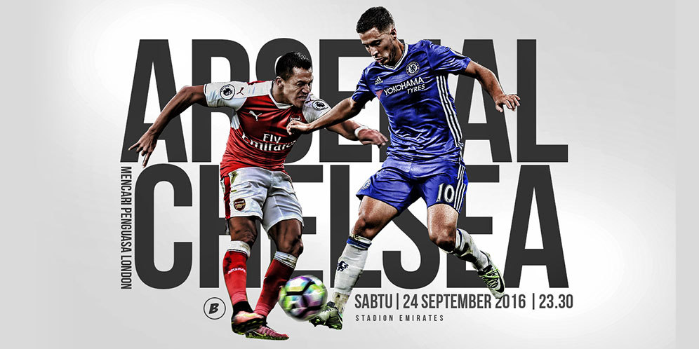 Data dan Fakta Premier League: Arsenal vs Chelsea