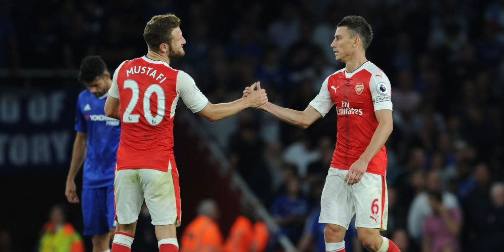 Duet Koscielny dan Mustafi Bikin Wenger Girang