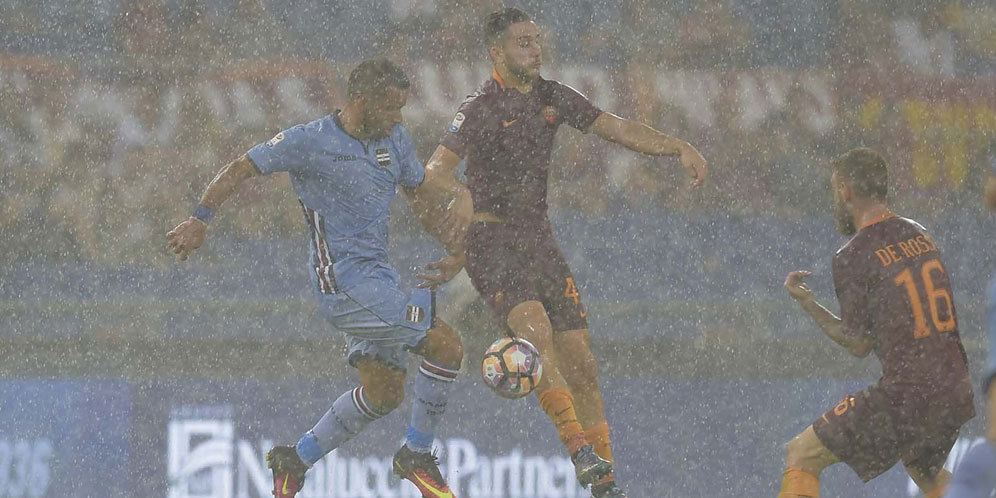 Hasil Pertandingan AS Roma vs Sampdoria: Skor 3-2