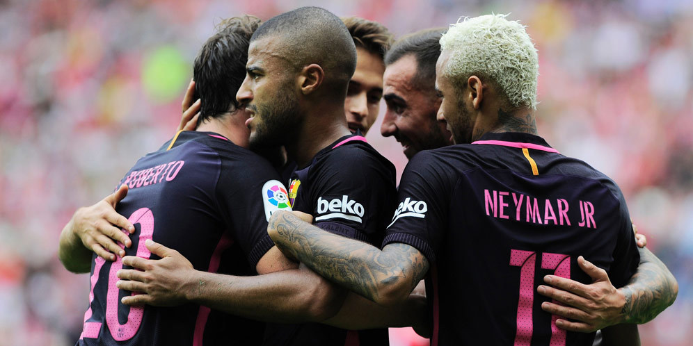 Hasil Pertandingan Gijon vs Barcelona: Skor 0-5