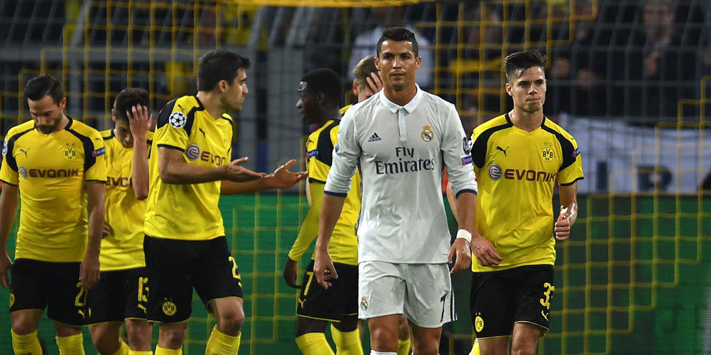 Hasil Pertandingan Borussia Dortmund vs Real Madrid: Skor 2-2