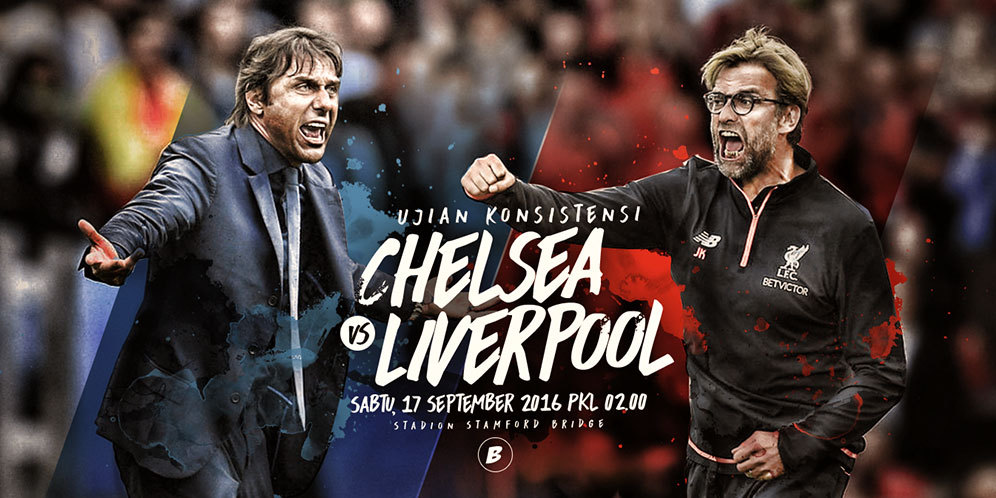 Data dan Fakta Premier League: Chelsea vs Liverpool