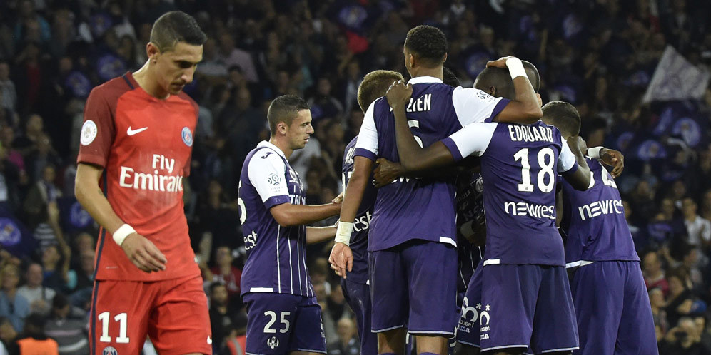 Highlights Ligue 1: Toulouse 2-0 PSG