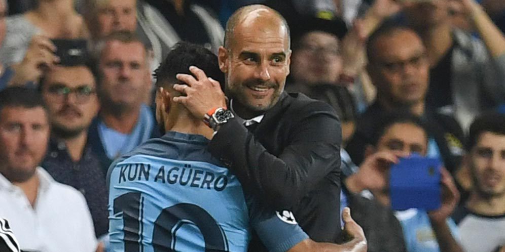 Aguero: Guardiola Selalu Beri Saya Tips Agar Terus Berkembang