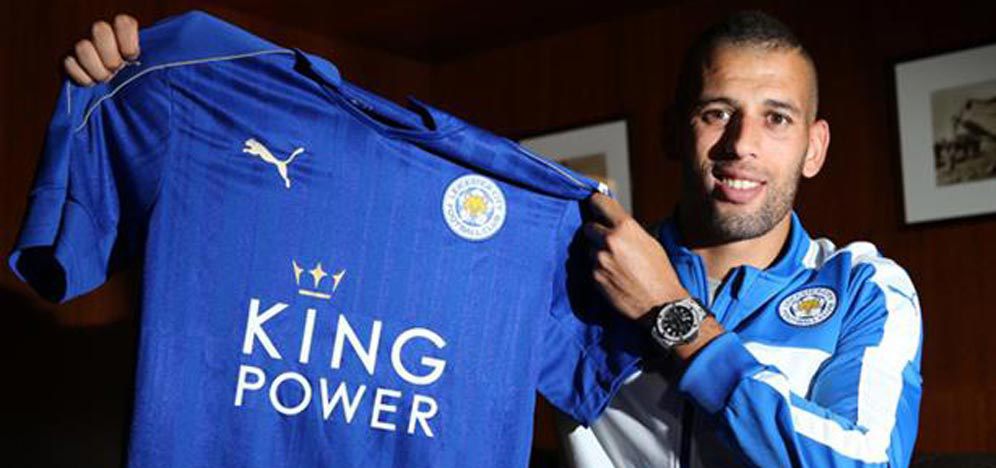 Peran Besar Mahrez Ajak Islam Slimani Gabung Leicester