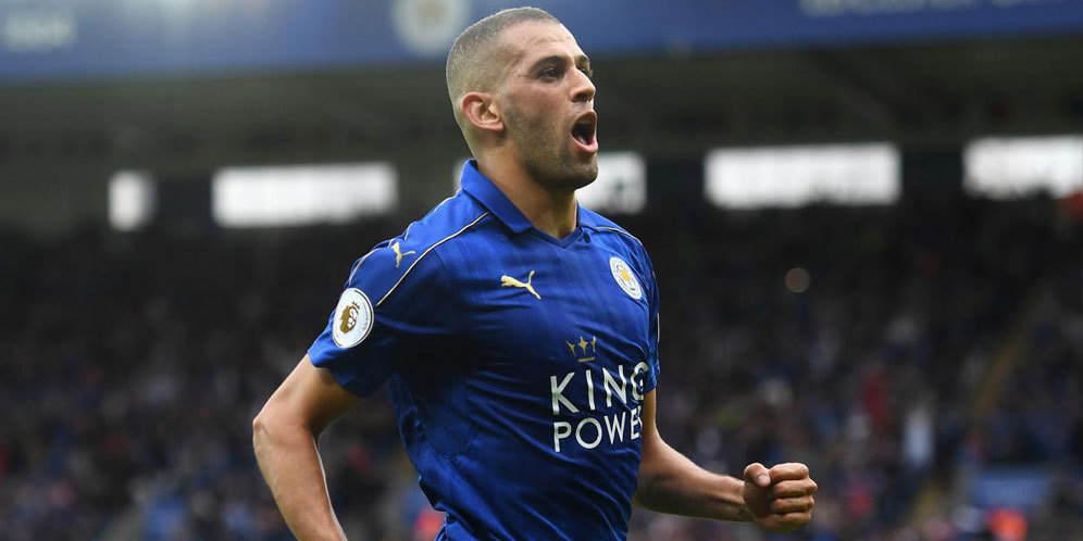 Islam Slimani Jadi Tumpuan Leiceser Saat Jumpa Porto