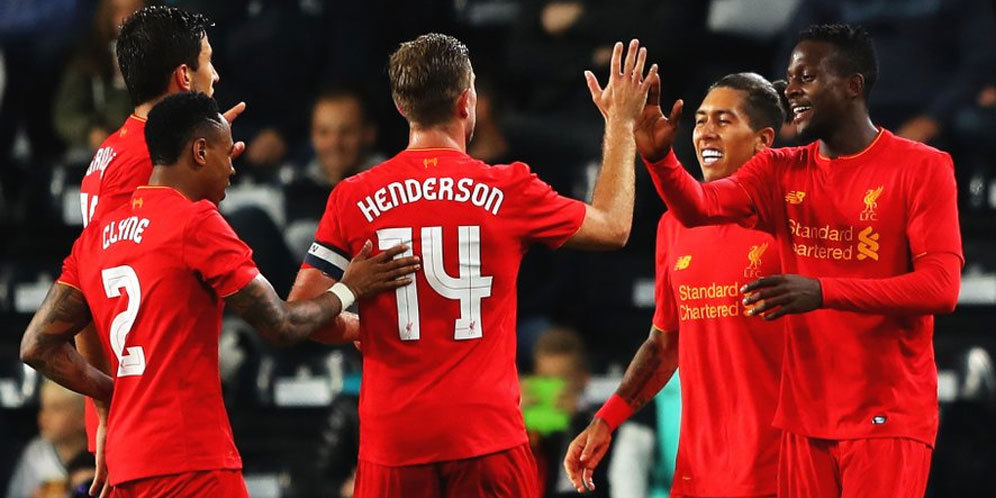 Hasil Pertandingan Derby County vs Liverpool: Skor 0-3