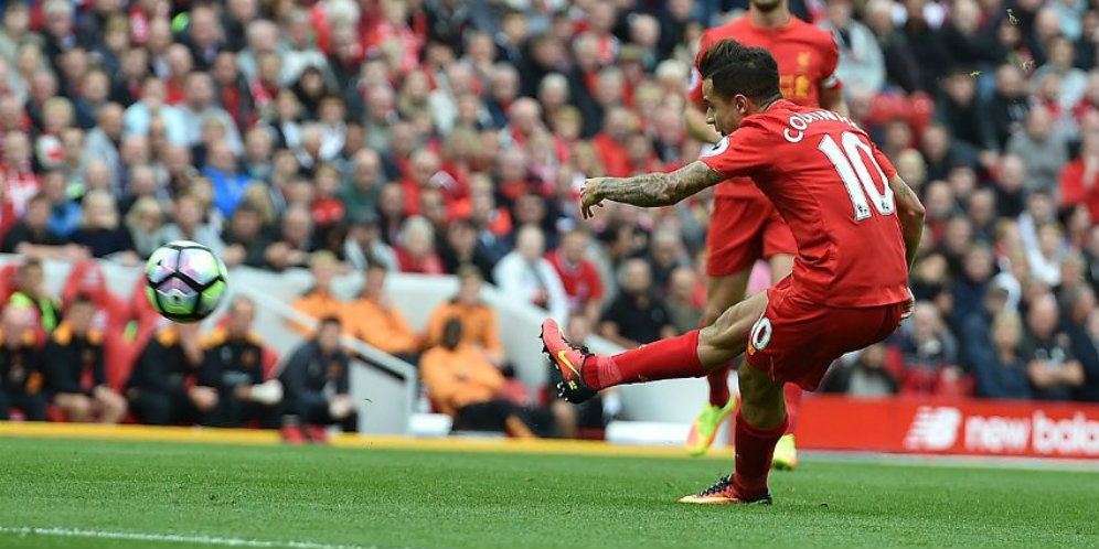 Coutinho Menikmati Kebebasannya di Liverpool