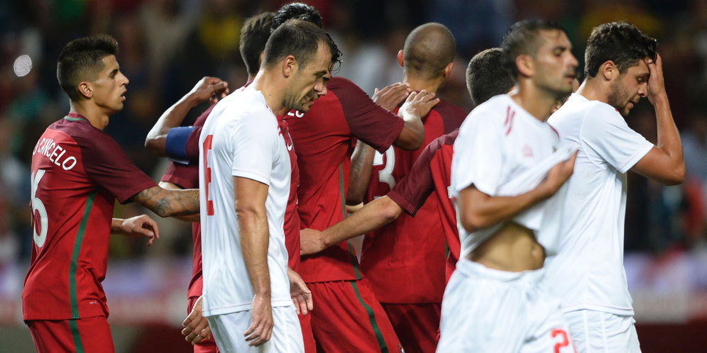 Tanpa Ronaldo, Portugal Pesta Lima Gol