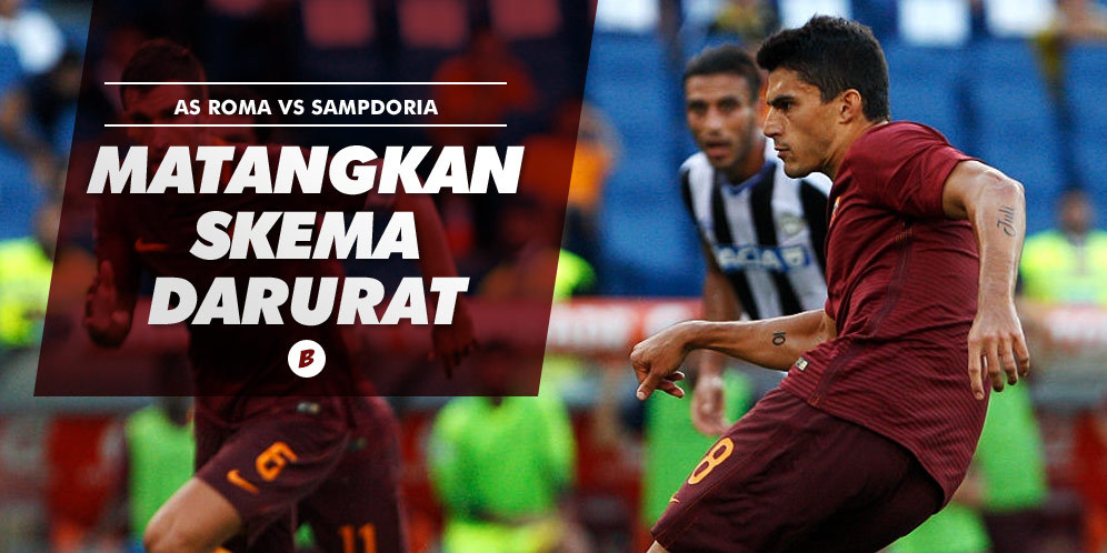 Data dan Fakta Serie A: AS Roma vs Sampdoria