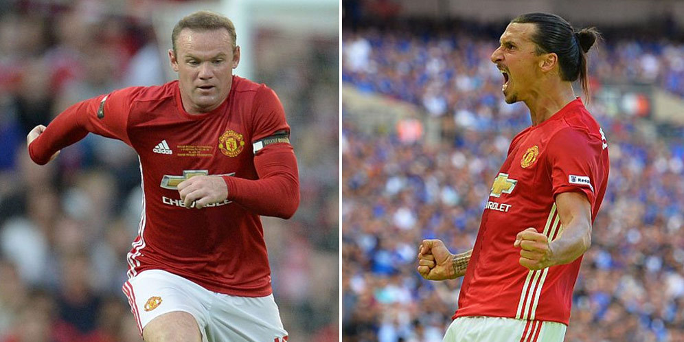 LA Galaxy Konfirmasi Rumor Rooney dan Ibrahimovic