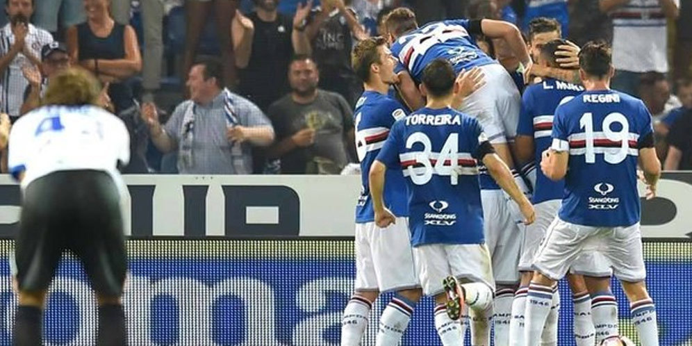 Lawan Roma, Ujian Kesempurnaan Sampdoria