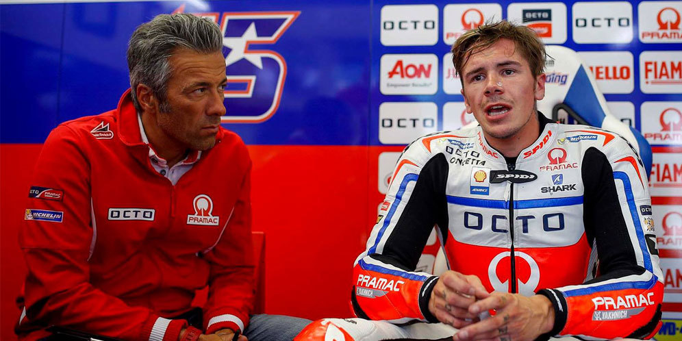 Giacomo Guidotti dan Scott Redding (c) Pramac Racing