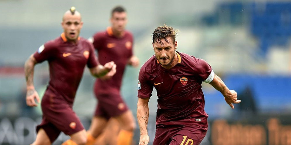 Peluang Starter Kapten Totti