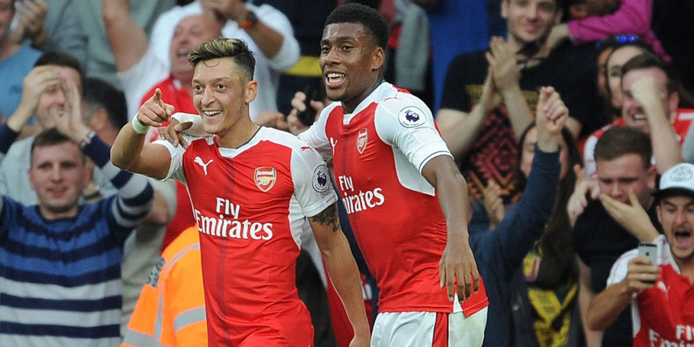 Merendah, Iwobi Sanjung Ozil Atas Golnya di Champions