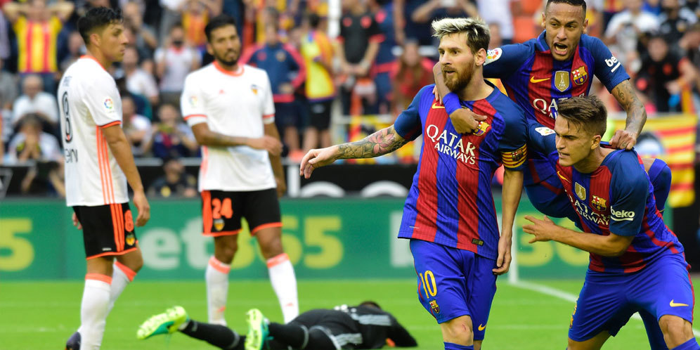 Highlights La Liga: Valencia 2-3 Barcelona