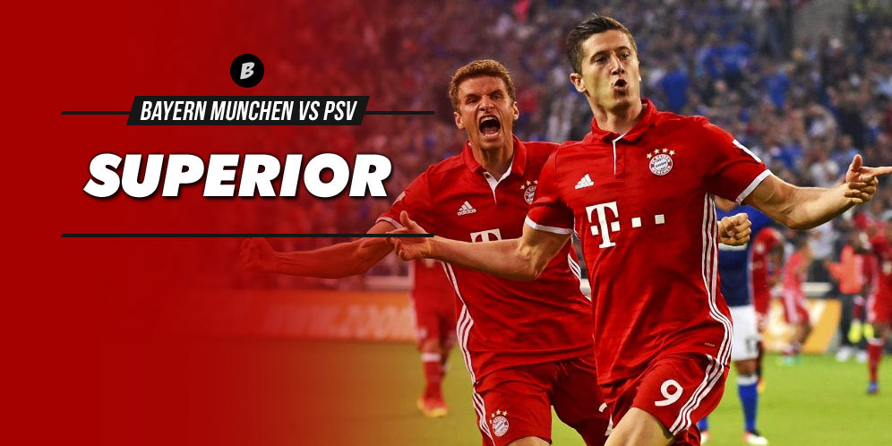 Prediksi Bayern Munchen vs PSV Eindhoven 20 Oktober 2016