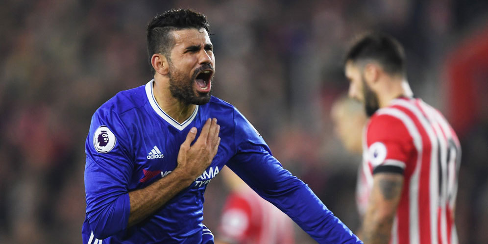 Diego Costa Sepakat Bertahan di Chelsea