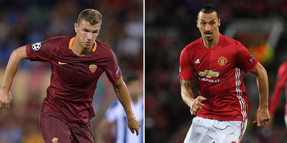 Dzeko dan Ibrahimovic Yang Paling Rajin Menembak