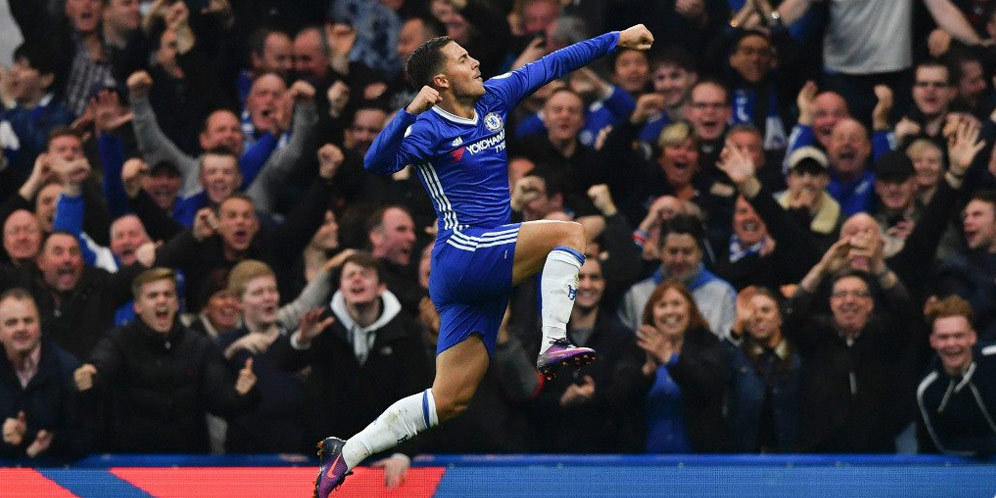 'Waktu Cetak Hat-trick, Hazard Mabuk'