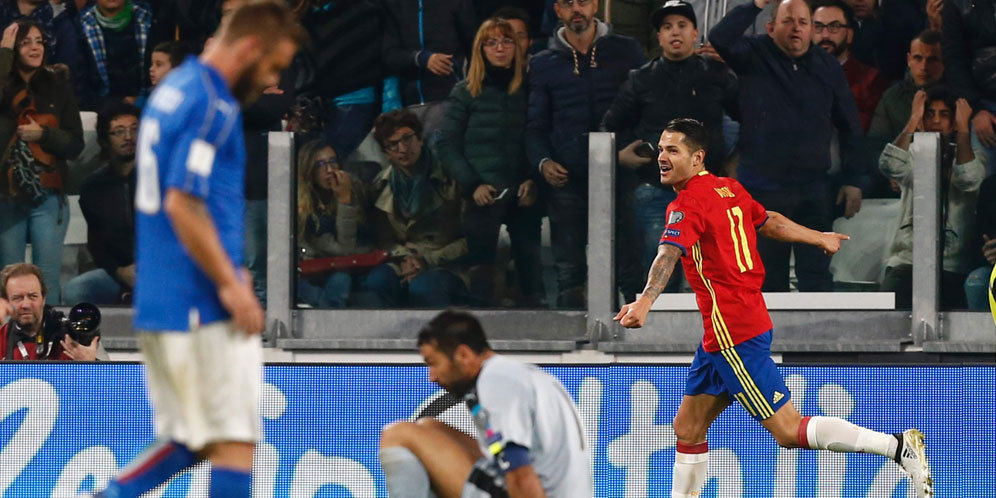 Hasil Pertandingan Italia vs Spanyol: Skor 1-1