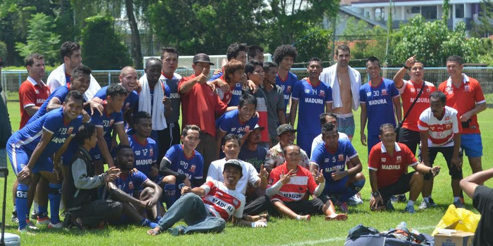 Di Bali, Madura United Langsung Gelar Latihan