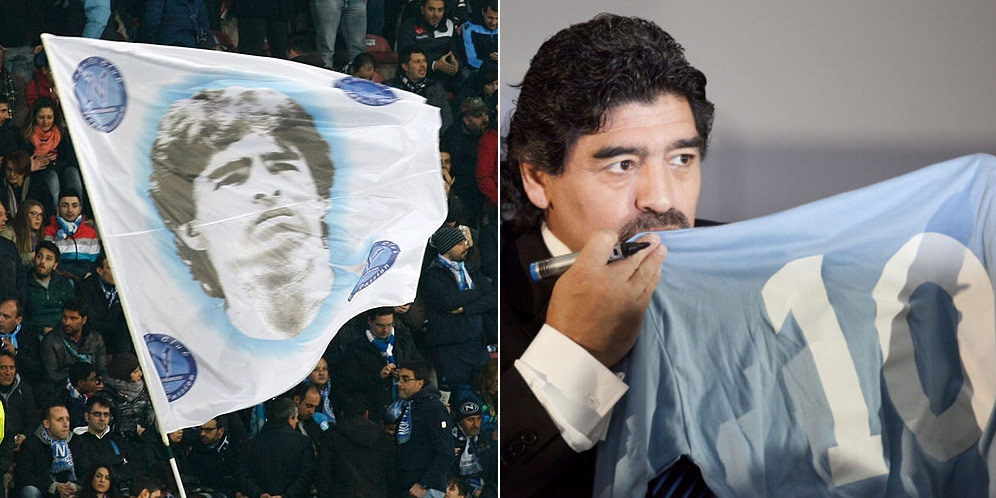 Petuah Rahasia Maradona Sebelum Laga Real Madrid vs Napoli