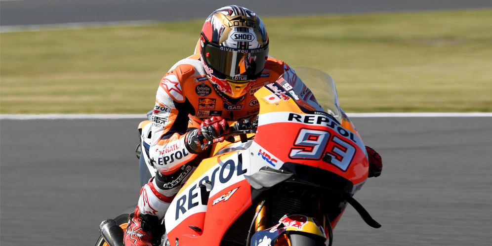 Marquez Terdepan di Sesi Pemanasan MotoGP Jepang