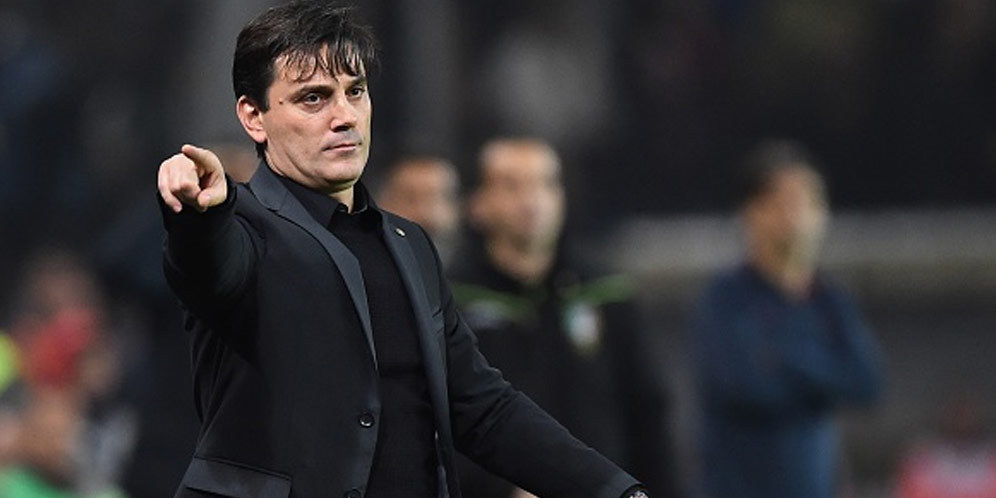 Montella Cueki Posisi Milan di Klasemen