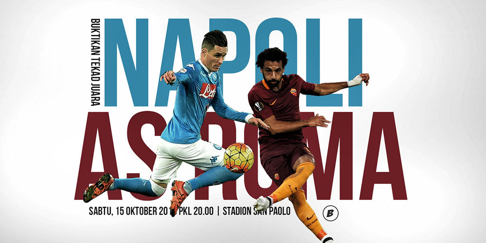 Prediksi Napoli vs AS Roma 15 Oktober 2016