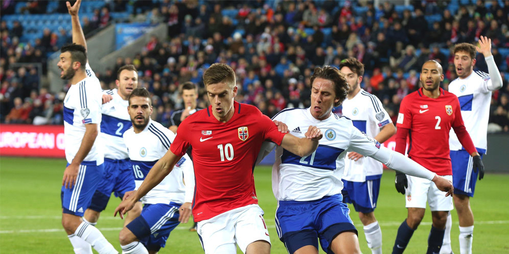 Highlights Kualifikasi Piala Dunia 2018: Norwegia 4-1 San Marino