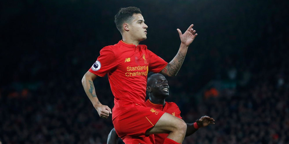 Coutinho: Liverpool Kini Fokus Finis di Peringkat Dua