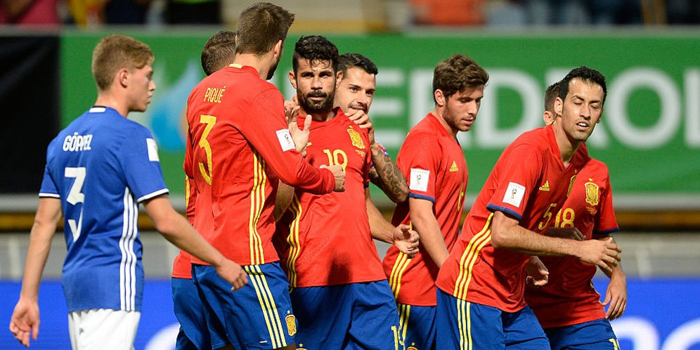 Spanyol Sangat Identik Dengan Gol