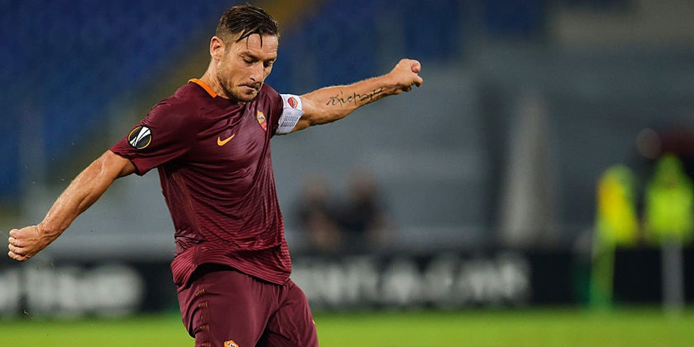 Totti, Sumber Kepercayaan Diri Giallorossi