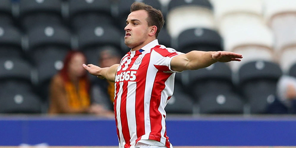 Stoke Bantah Shaqiri Akan Hengkang ke Roma