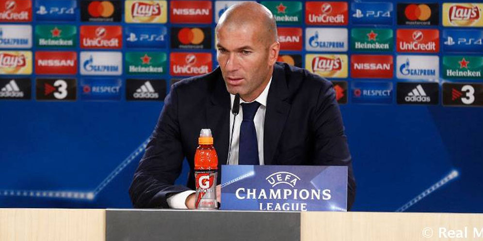 Zidane: Hasil Imbang Madrid Salah Saya