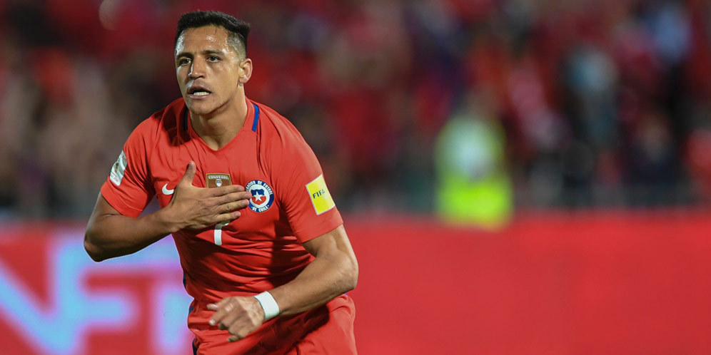 Sanchez dan Vidal Masuk Skuat Chile di Piala Konfederasi 2017