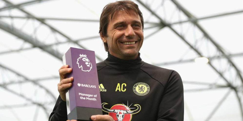 Conte Merasa Terhormat Raih Penghargaan Manager of the Month