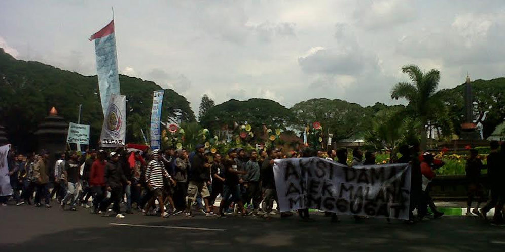 Arek Malang Tuntut Dualisme Arema Diakhiri